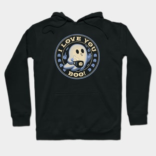 I Love You Boo Funny Ghost by Tobe Fonseca Hoodie